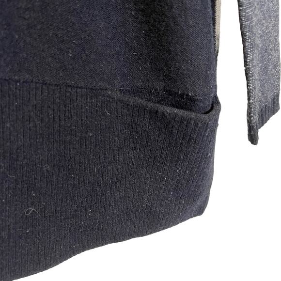 Vince Variegated Marble-Print Oversized Wool Cashmere Cardigan Women's XS - Picture 7 of 11